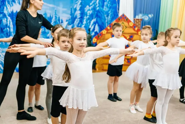 Занятие хореографией