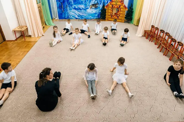 Растяжка на хореографии